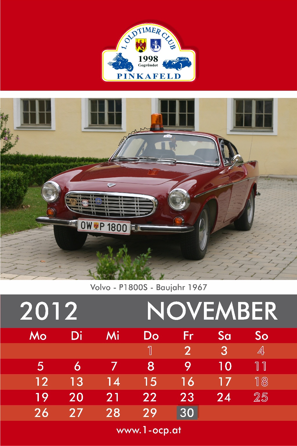 Oldtimerkalender 2012